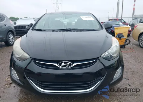 2012 Hyundai Elantra Gls (Ulsan Plant) z USA, uszkodzony, nr VIN KMHDH4AE1CU207971